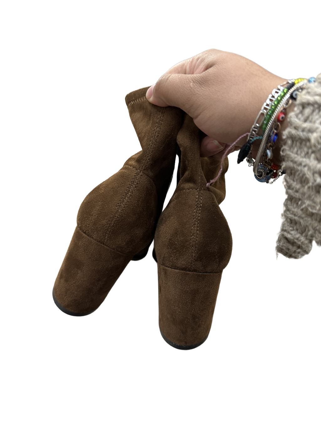 Boots Ankle Heels By Nine West Size: 8.5