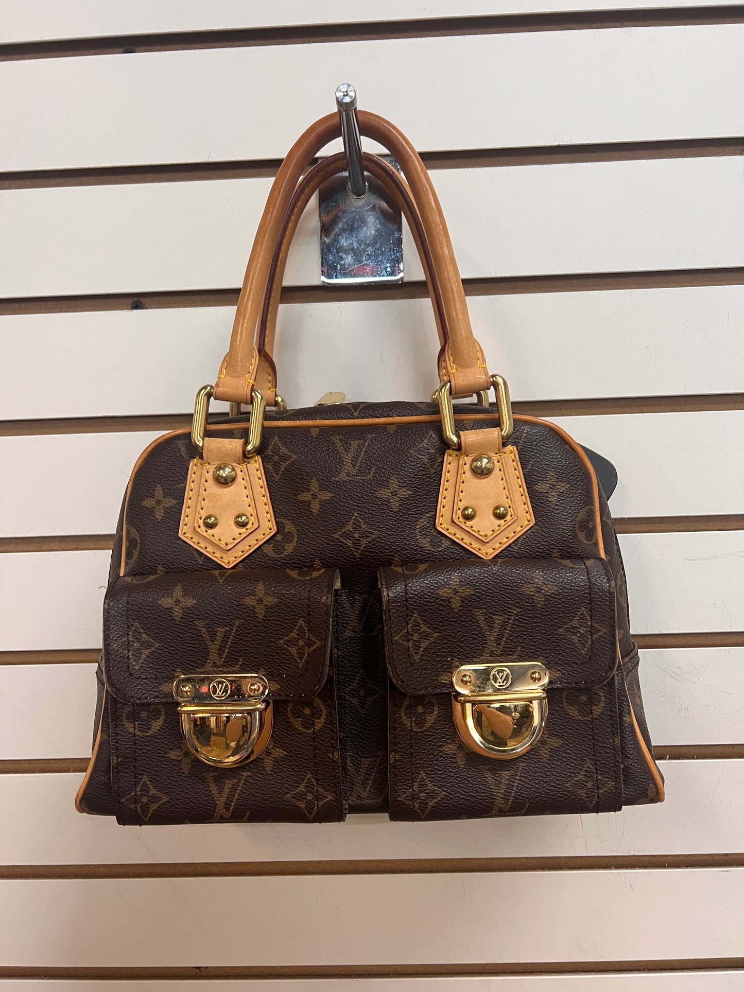HANDBAG LUXURY DESIGNER by LOUIS VUITTON In BROWN, Size: LARGE