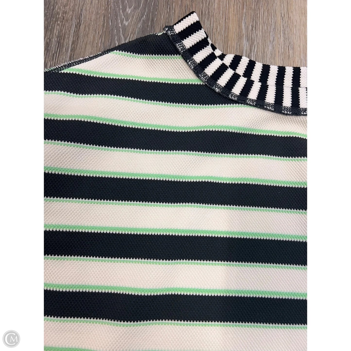 Top Short Sleeve By Clothes Mentor In Striped Pattern, Size: L