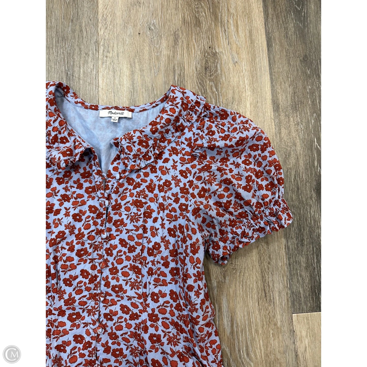 Dress Casual Short By Madewell In Floral Print, Size: 6