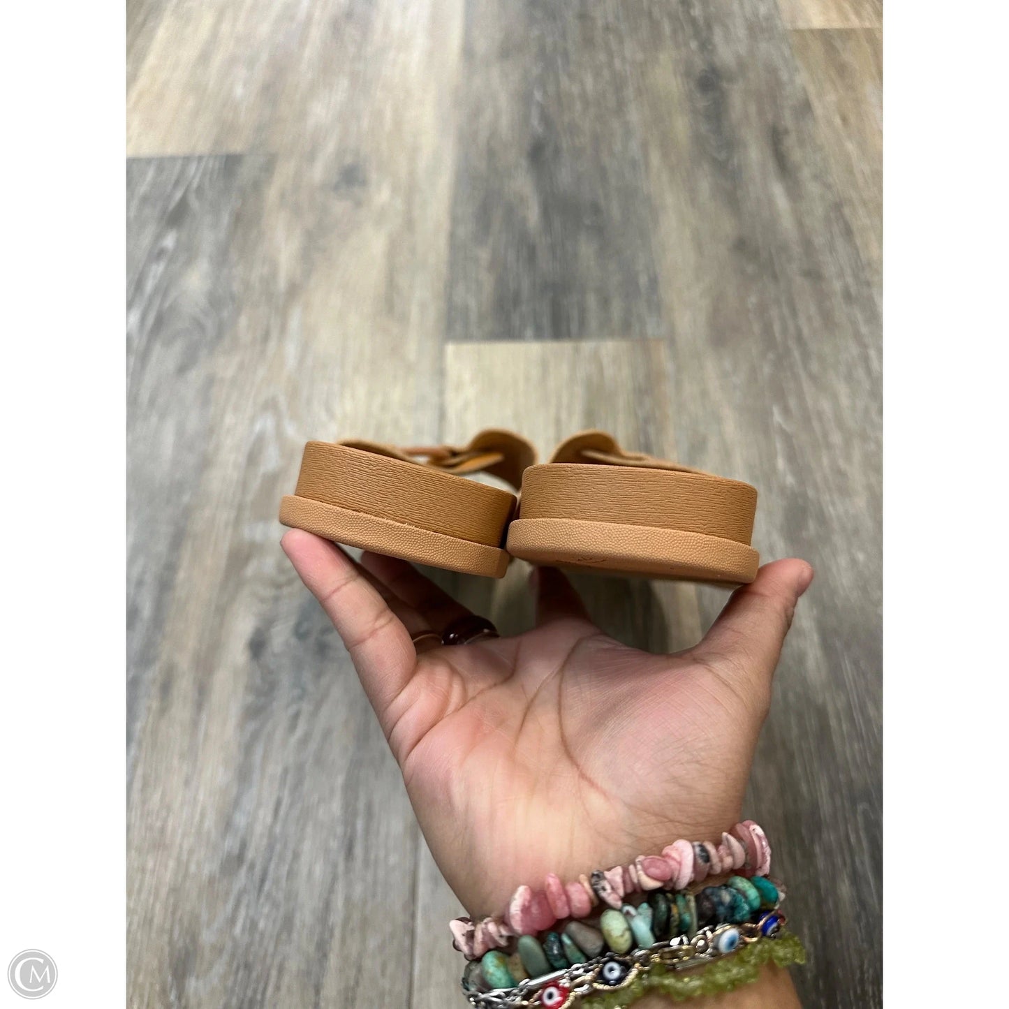 Sandals Flats By Reef In Tan, Size: 8