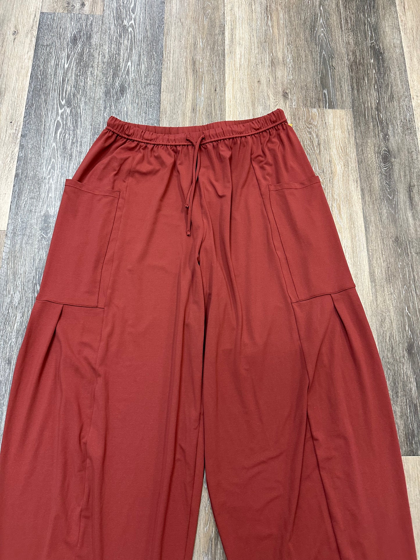 Athletic Pants By Halara In Orange, Size: L