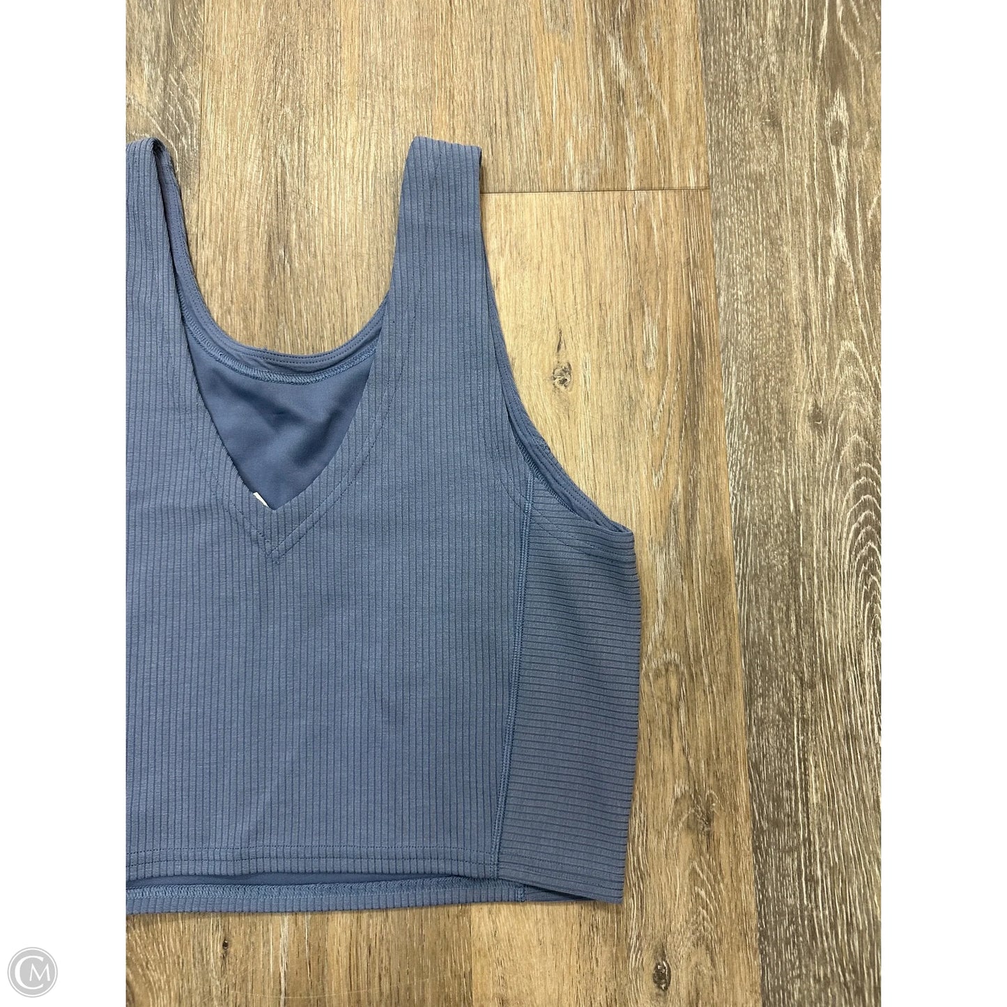 Athletic Tank Top By Lululemon In Blue, Size: 8
