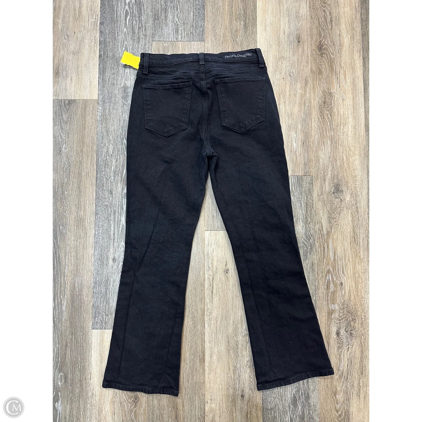 Jeans Boot Cut By Favorite Daughter In Black Denim, Size: 2