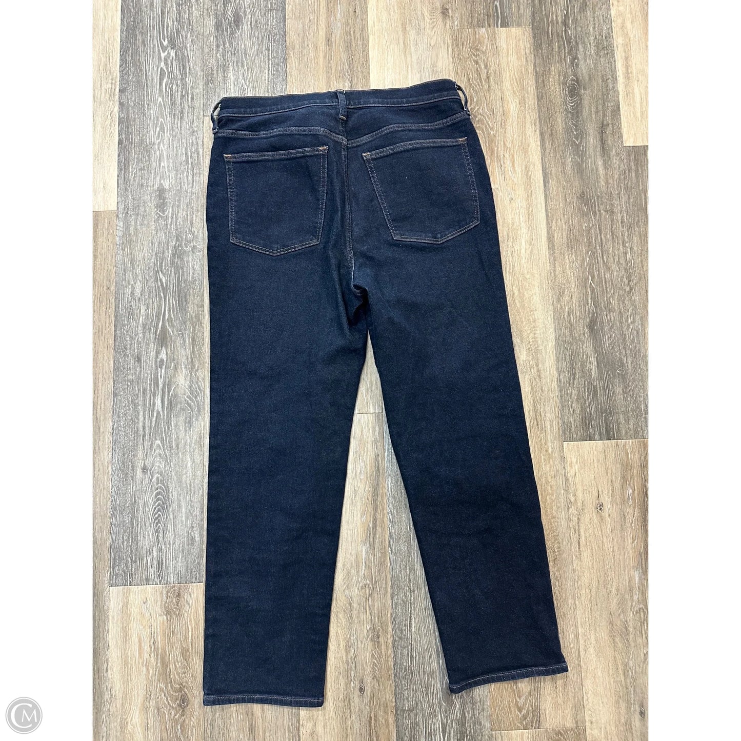 Jeans Straight By J. Crew In Blue Denim, Size: 12