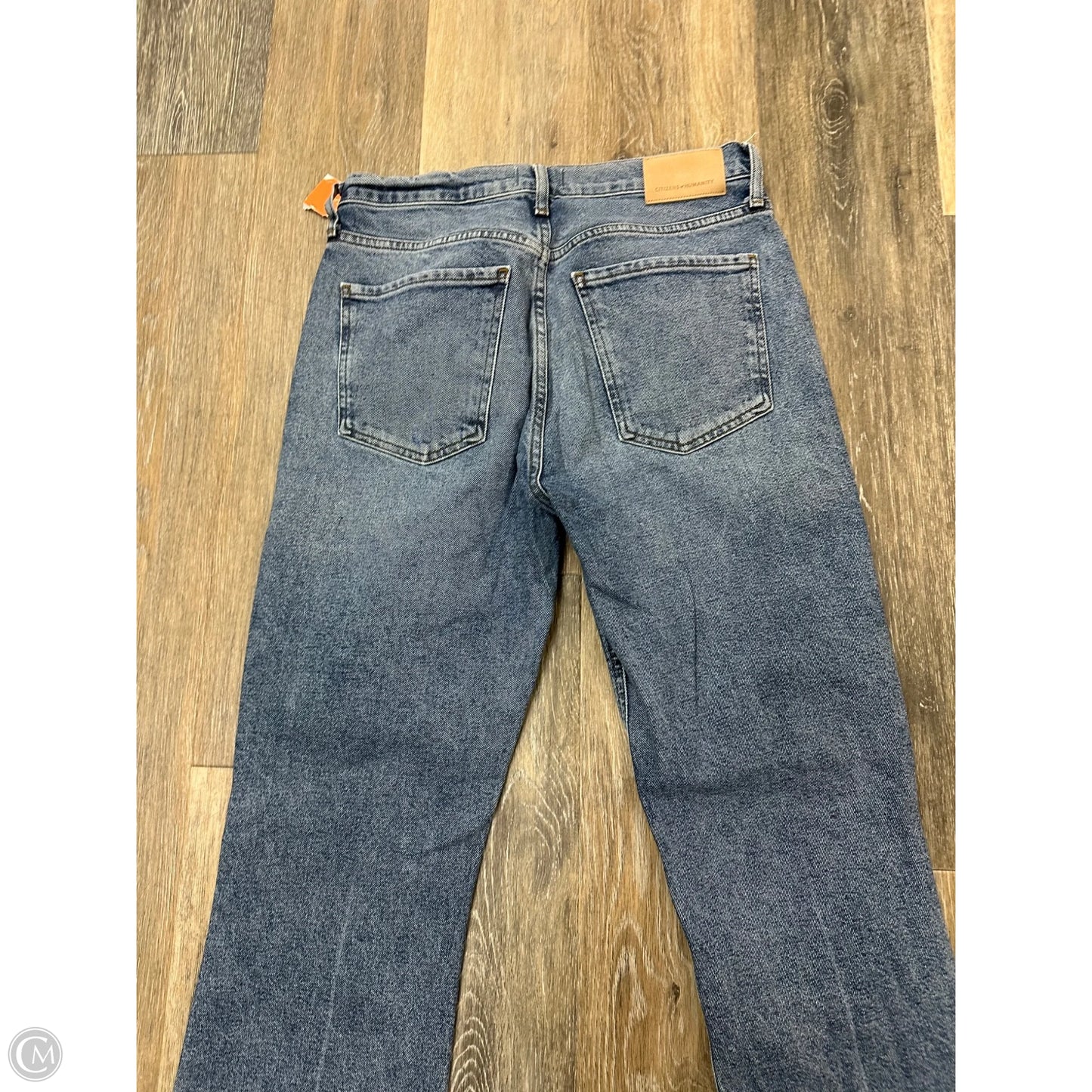 Jeans Straight By Citizens Of Humanity In Blue Denim, Size: 4