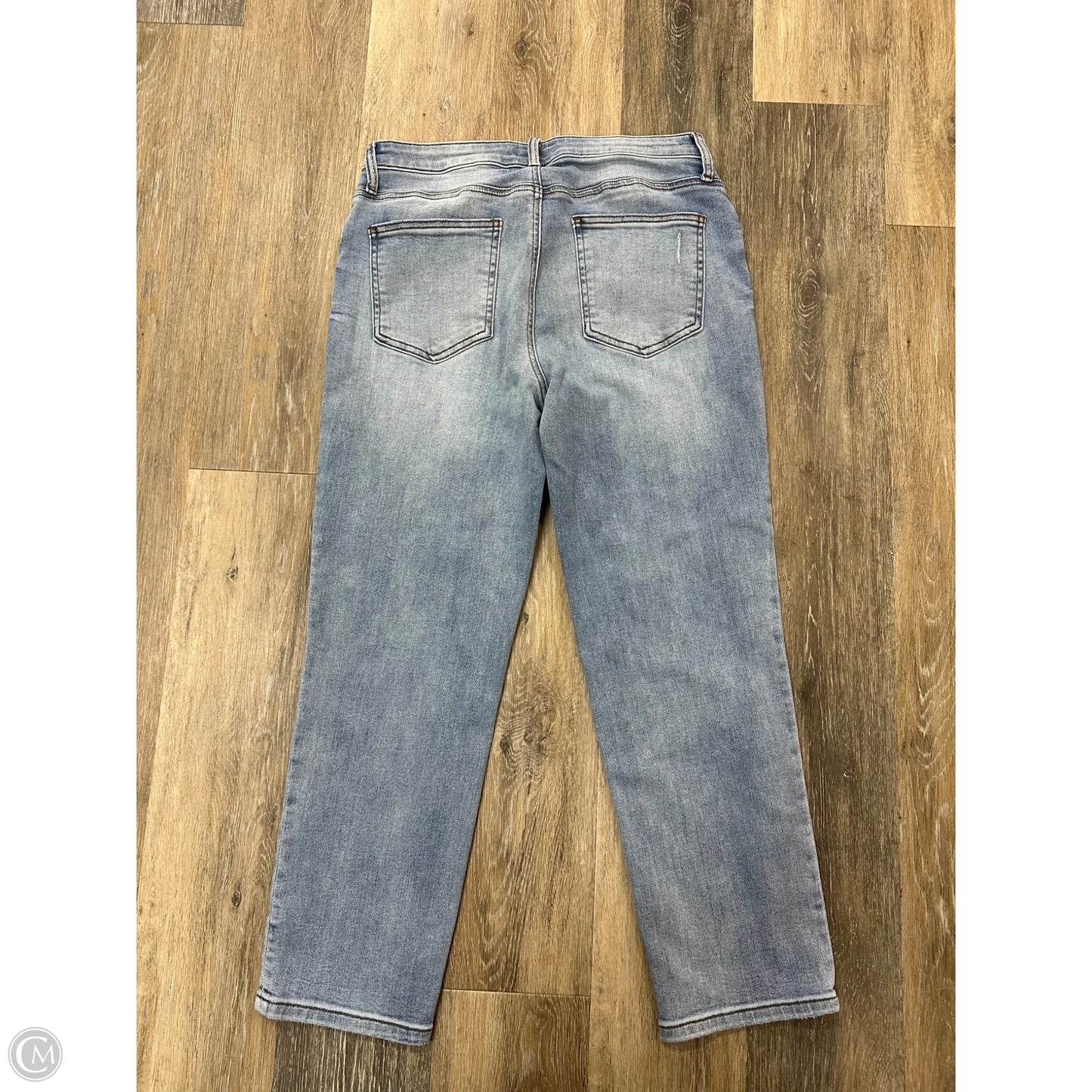 Jeans Straight By Kut In Blue Denim, Size: 10