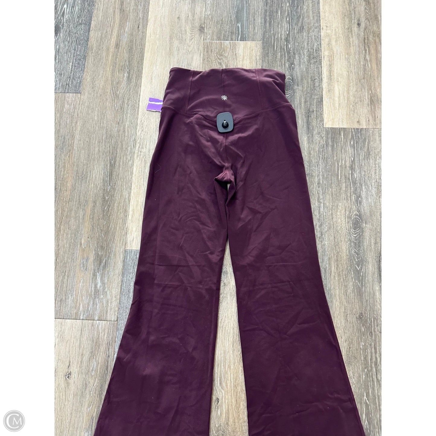 Athletic Pants By Athleta In Maroon, Size: S