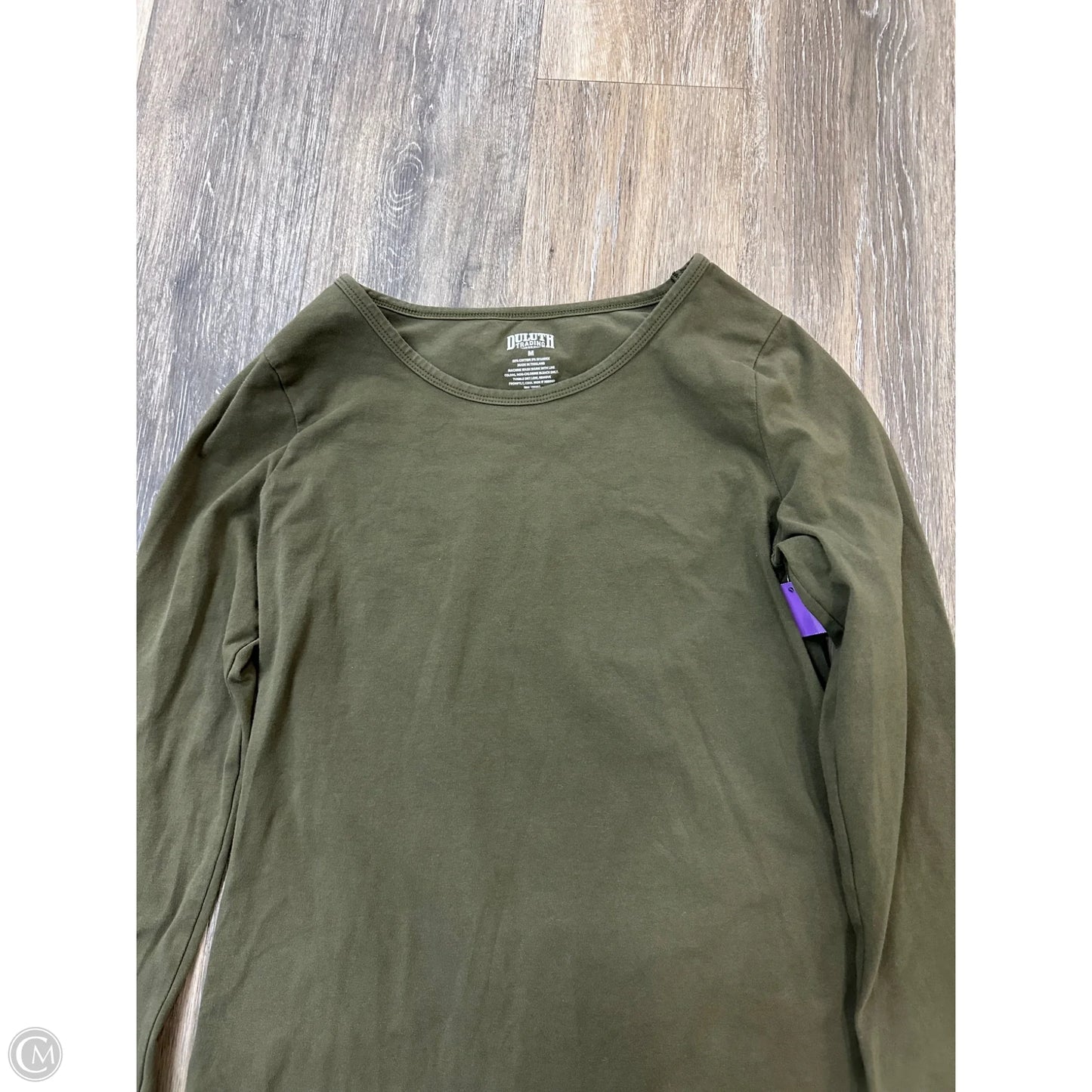 Top Long Sleeve By Duluth Trading In Grey, Size: M