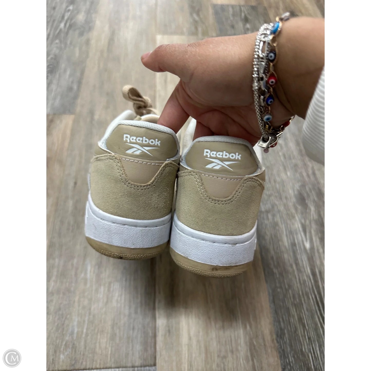 Shoes Sneakers By Reebok In Tan, Size: 9