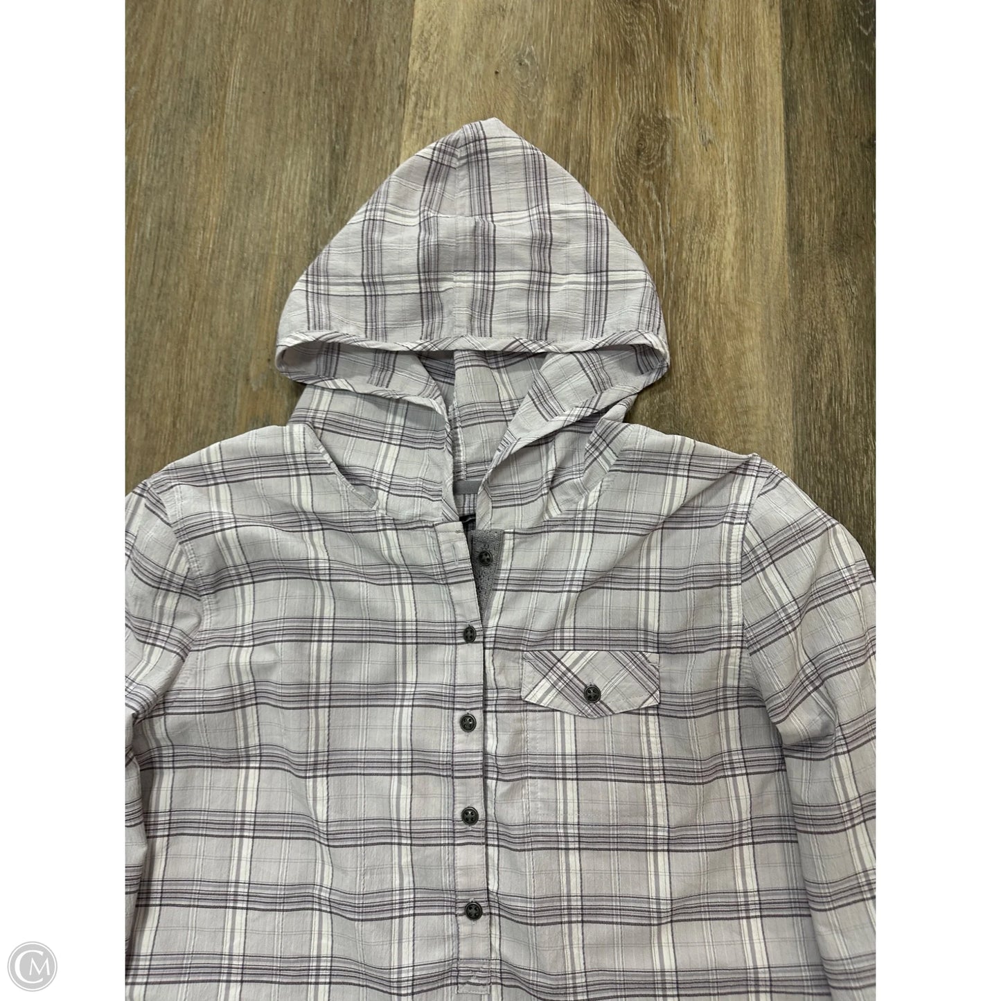 Blouse Long Sleeve By Prana In Purple, Size: Xl