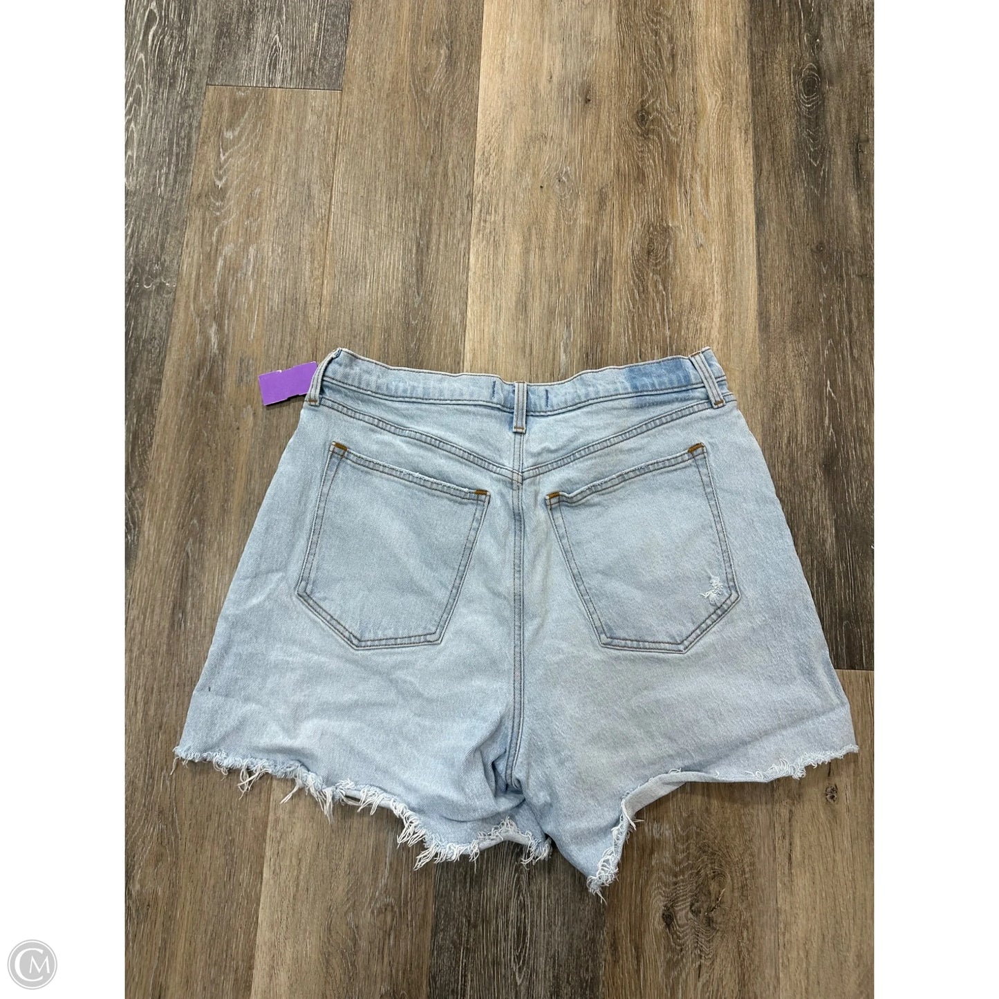 Shorts By Abercrombie And Fitch In Blue Denim, Size: 14
