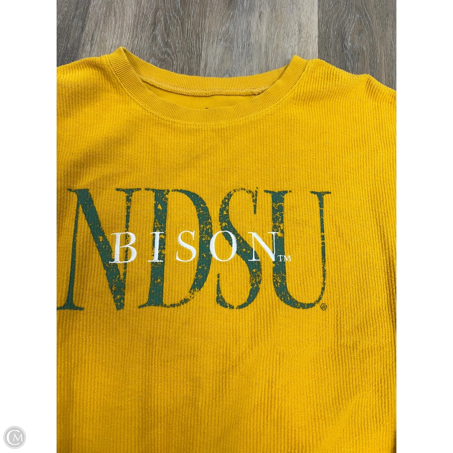 Sweatshirt Crewneck By GAMEDAY Social In Yellow, Size: L