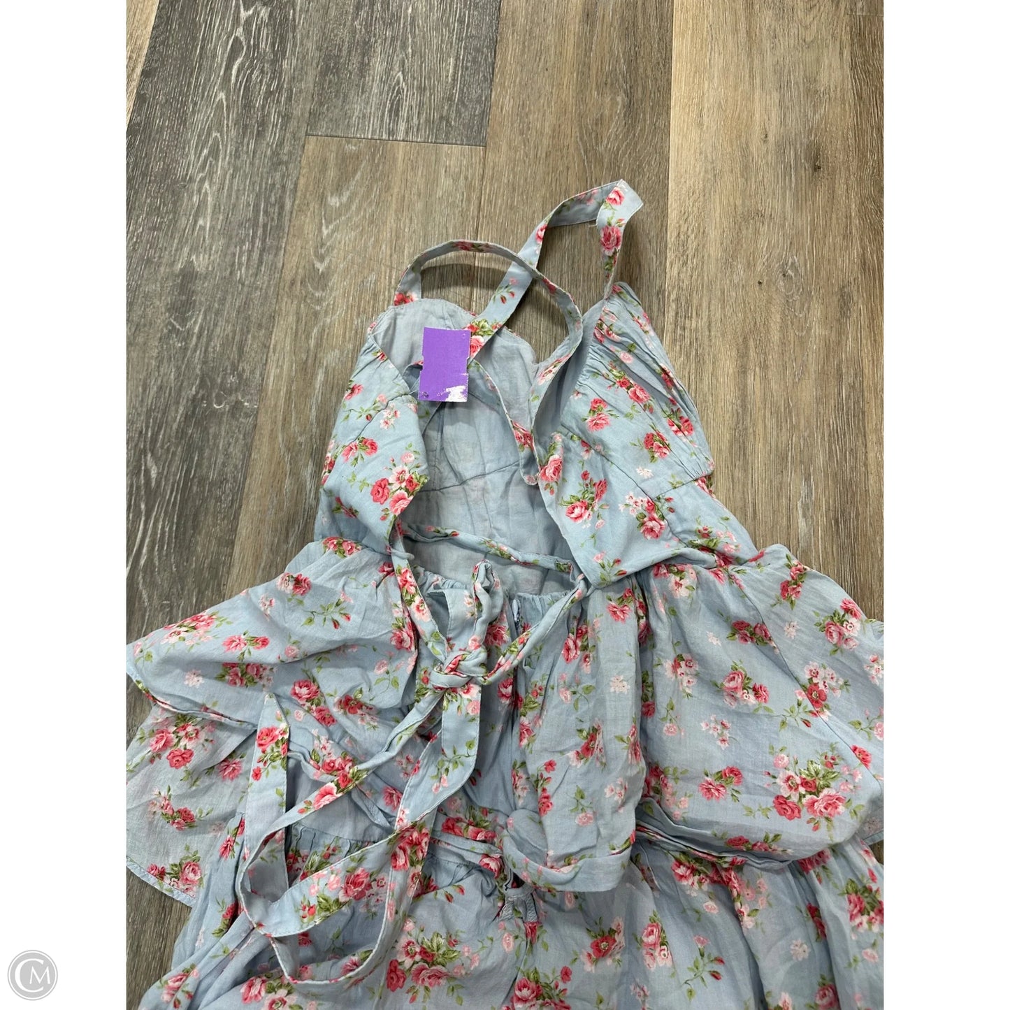 Dress Casual Maxi By Abercrombie And Fitch In Blue, Size: M