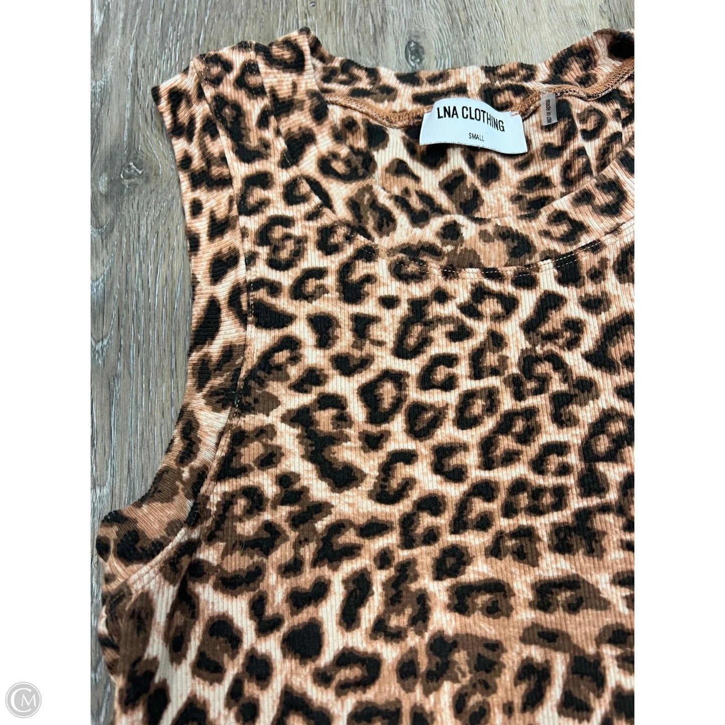 Tank Top By Lna In Animal Print, Size: S