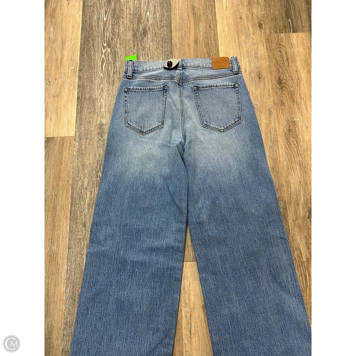 Jeans Wide Leg By Evereve In Blue Denim, Size: 6