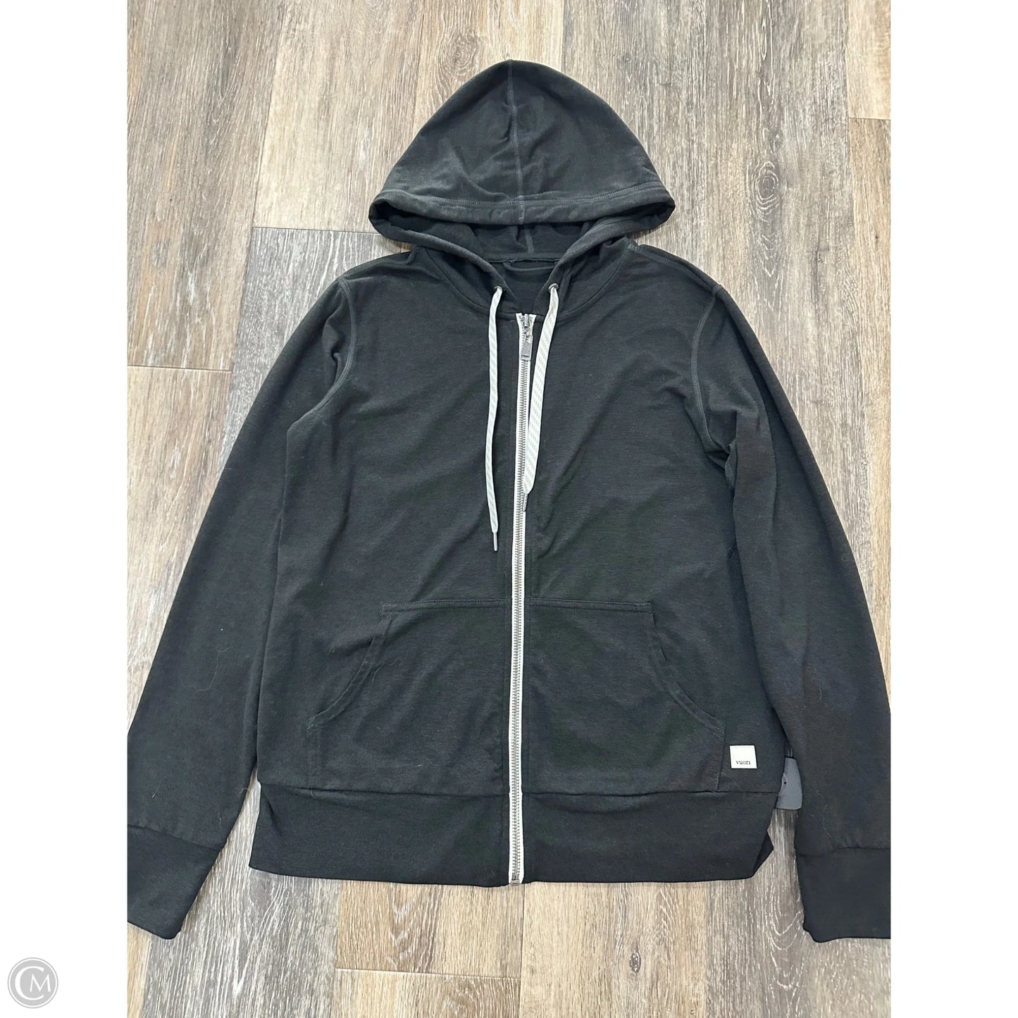 -Athletic Sweatshirt Hoodie By Vuori In Black, Size: Xs