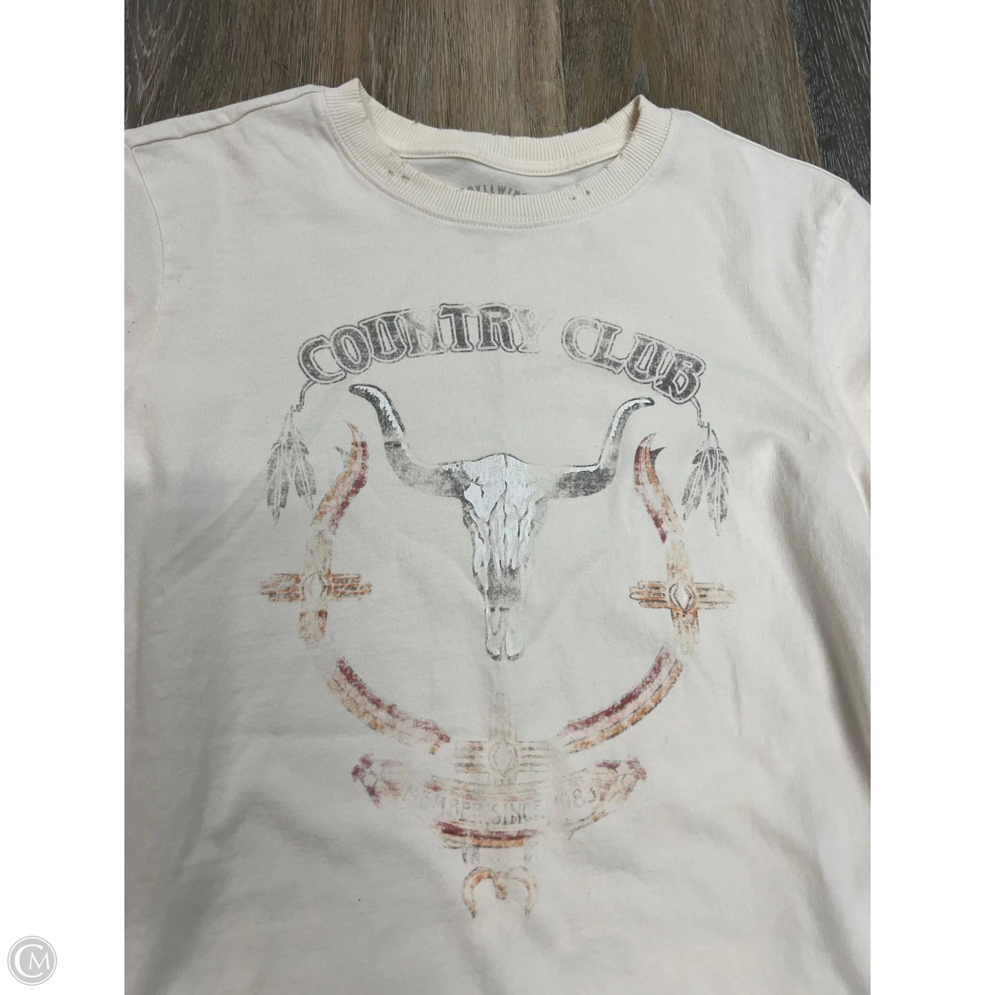 Top Short Sleeve By Idyllwind In White, Size: Xs