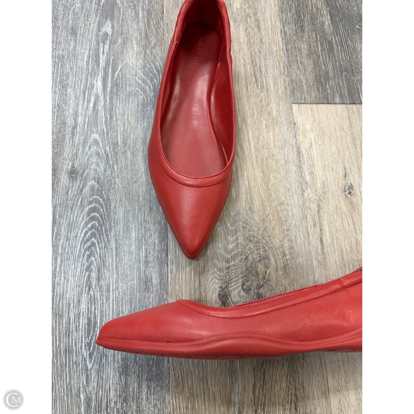 Shoes Flats By Vince Camuto In Red, Size: 8