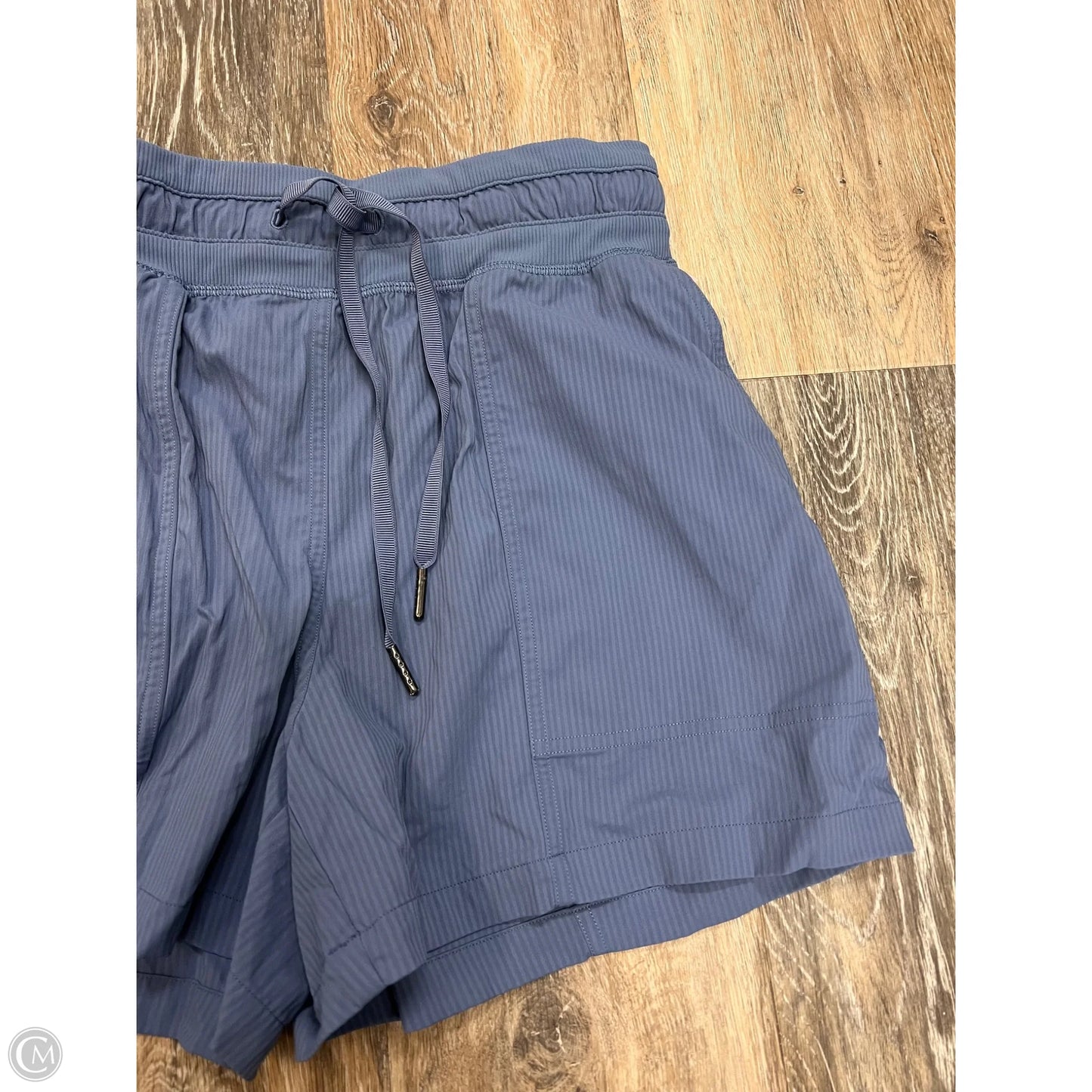 Athletic Shorts By Lululemon In Blue, Size: 4