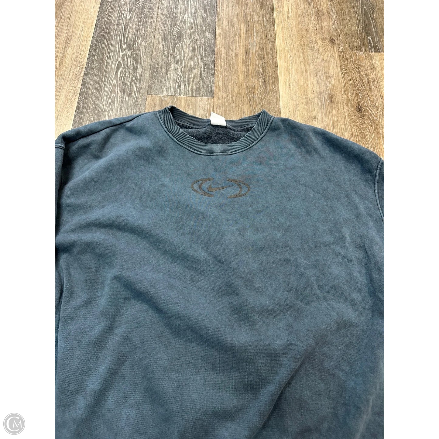 Athletic Sweatshirt Crewneck By Nike Apparel In Blue, Size: Xxl