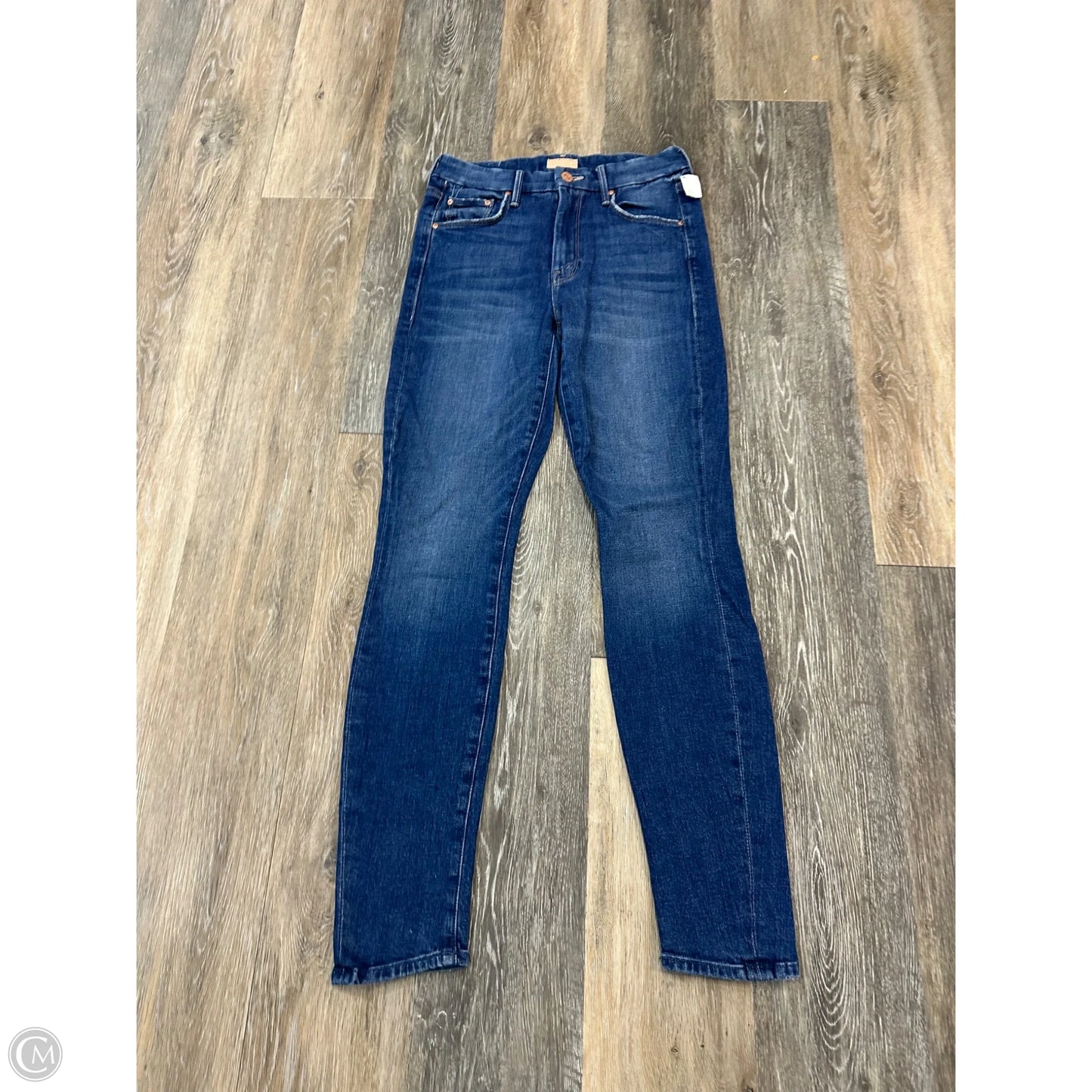 Jeans Skinny By Mother In Blue Denim, Size: 0