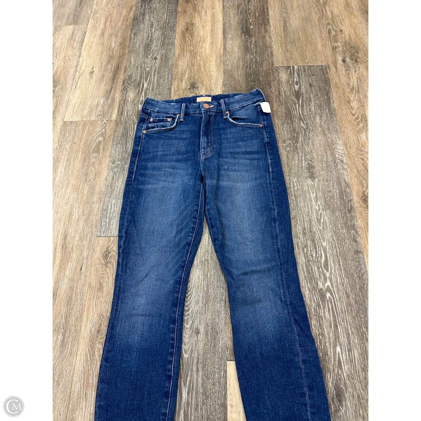 Jeans Skinny By Mother In Blue Denim, Size: 0