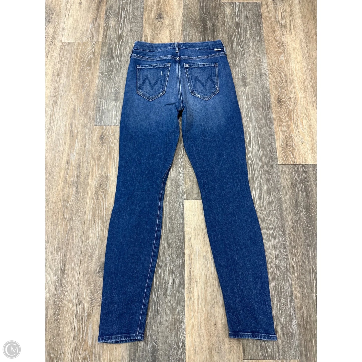 Jeans Skinny By Mother In Blue Denim, Size: 0
