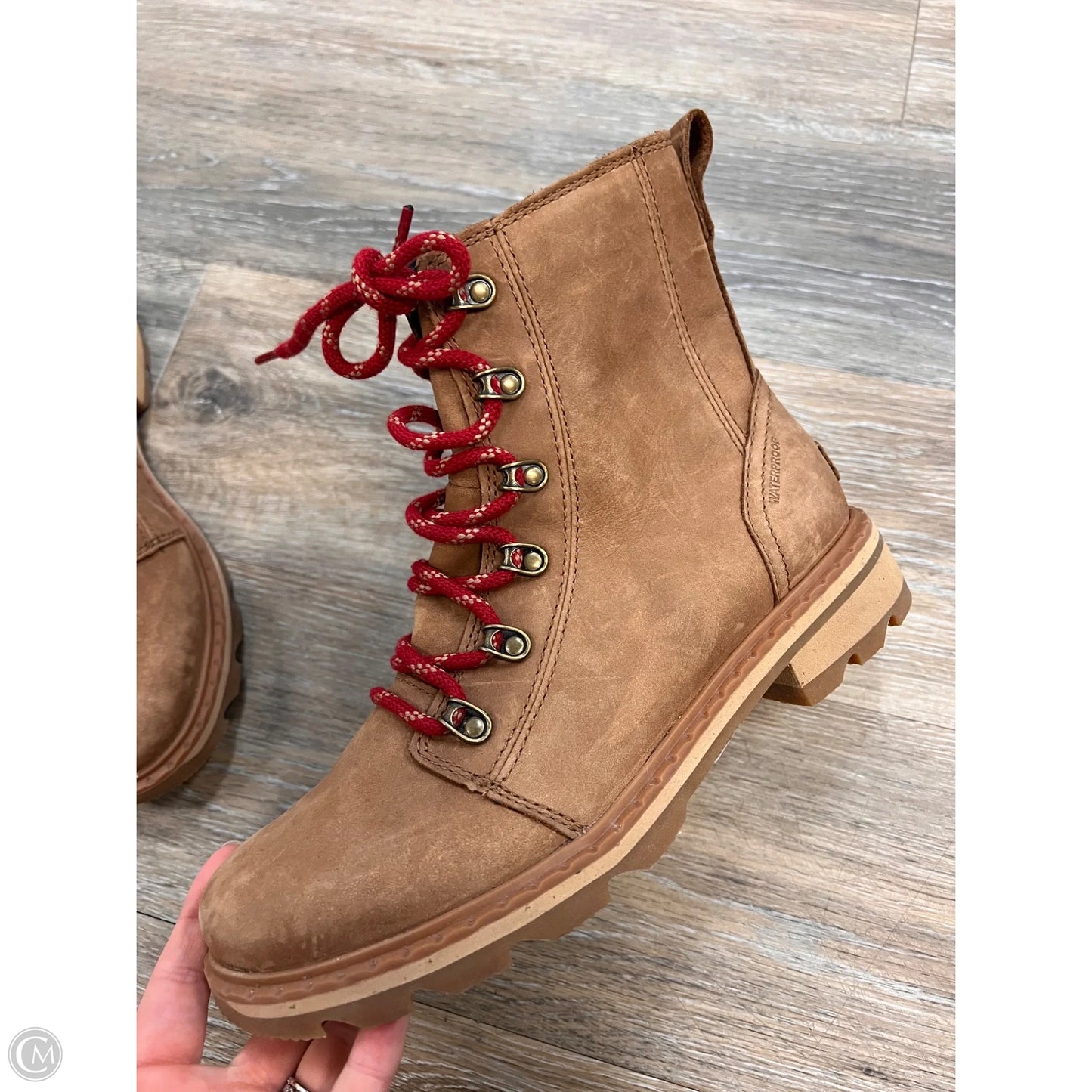 Boots Ankle Flats By Sorel In Tan, Size: 8