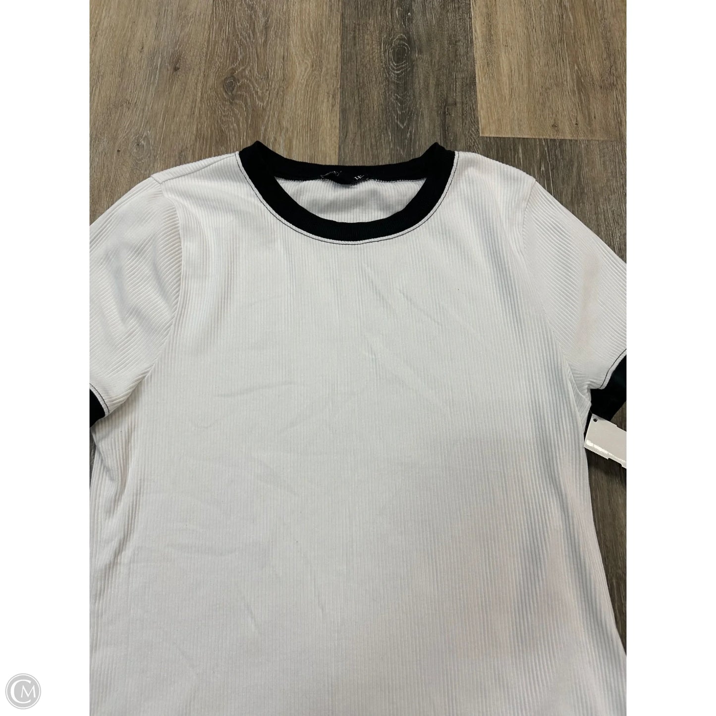 Top Short Sleeve By J. Crew In White, Size: Xxl