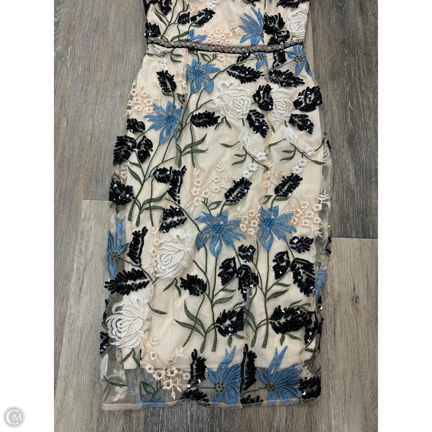 Dress Party Midi By Lulus In Floral Print, Size: S