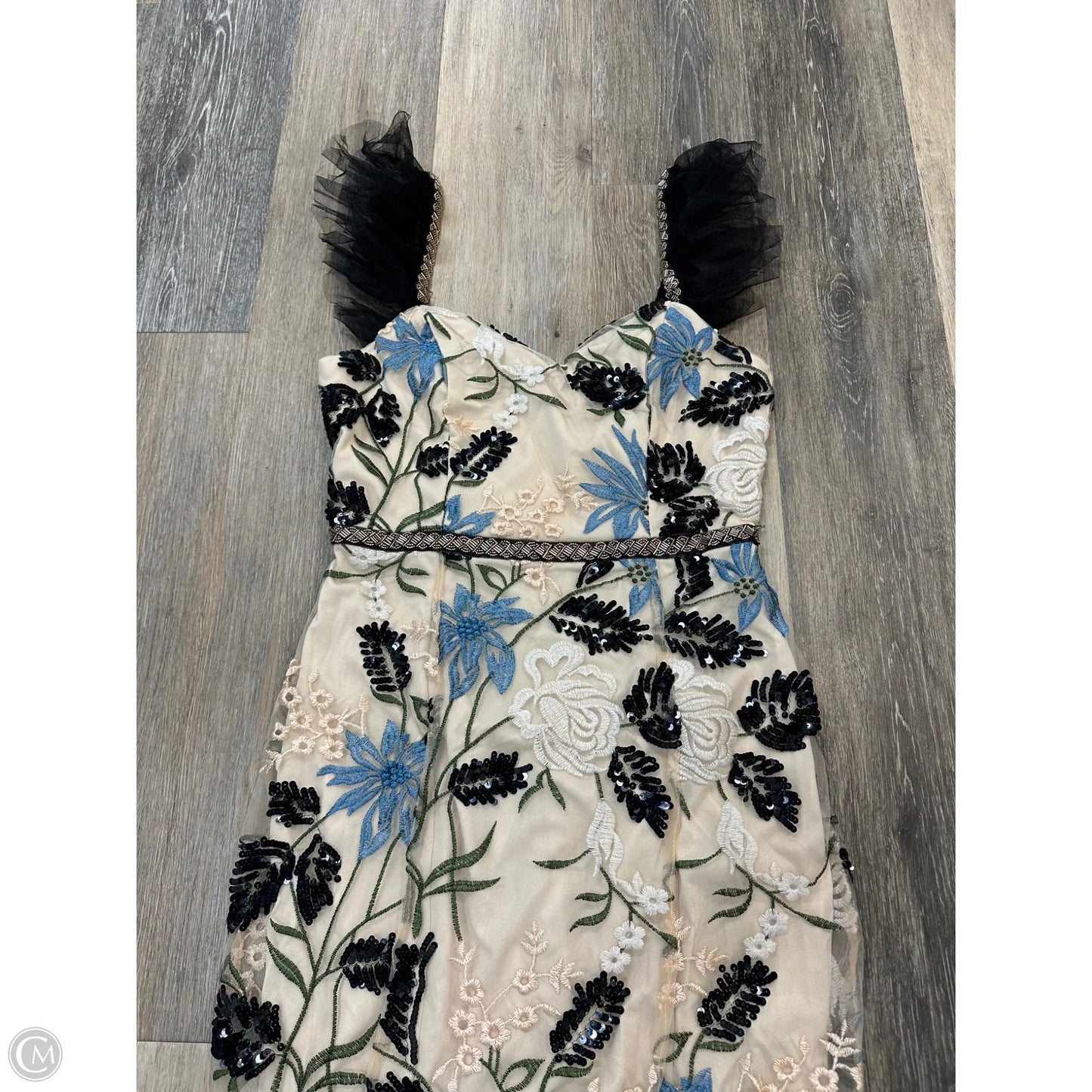 Dress Party Midi By Lulus In Floral Print, Size: S