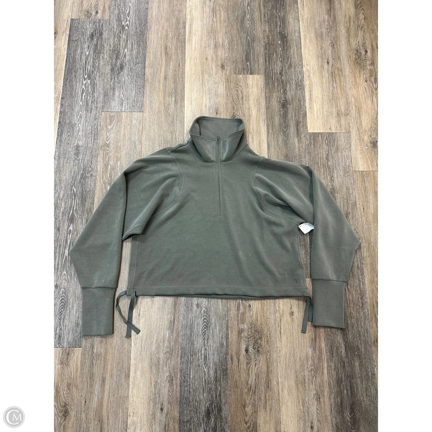 Athletic Sweatshirt Collar By Sweaty Betty In Green, Size: L