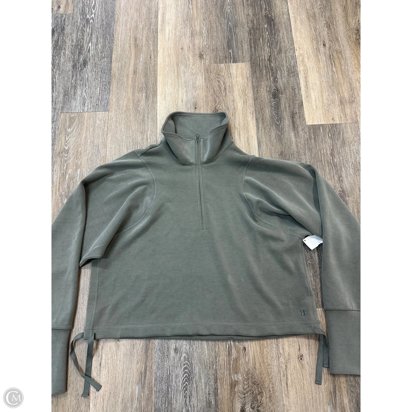 Athletic Sweatshirt Collar By Sweaty Betty In Green, Size: L