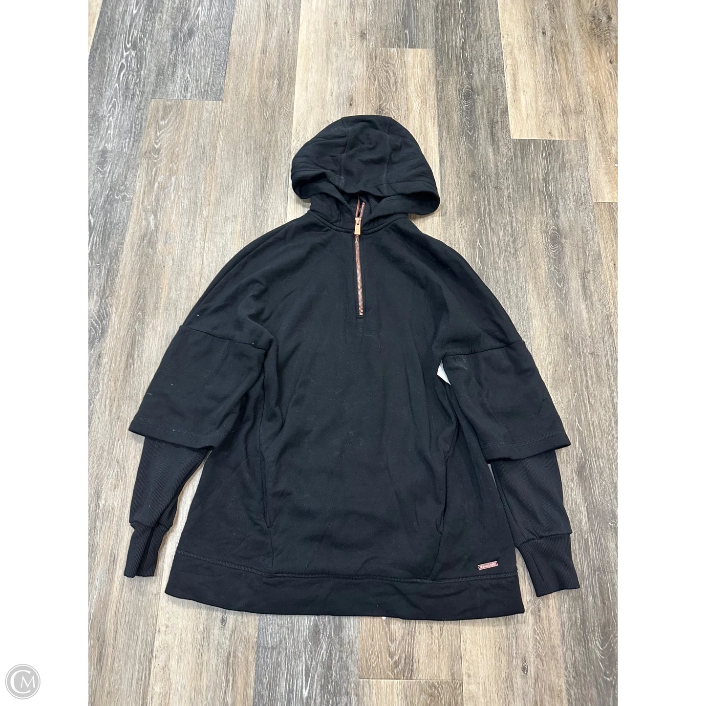 Athletic Sweatshirt Hoodie By Sweaty Betty In Black, Size: Xs