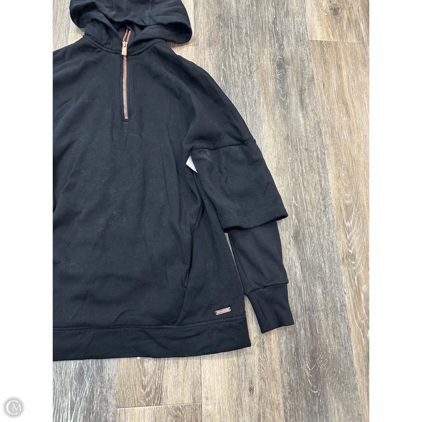 Athletic Sweatshirt Hoodie By Sweaty Betty In Black, Size: Xs
