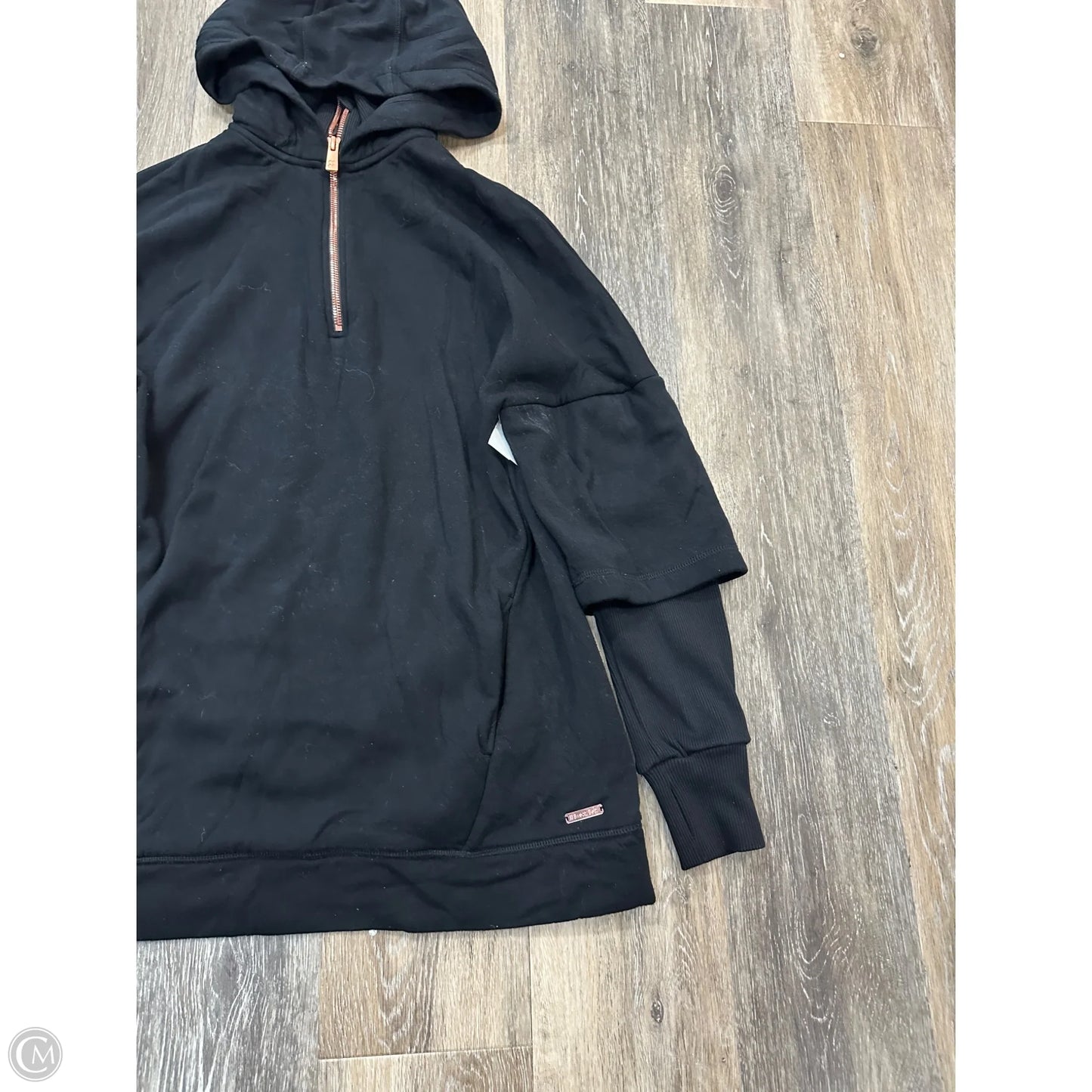 Athletic Sweatshirt Hoodie By Sweaty Betty In Black, Size: Xs