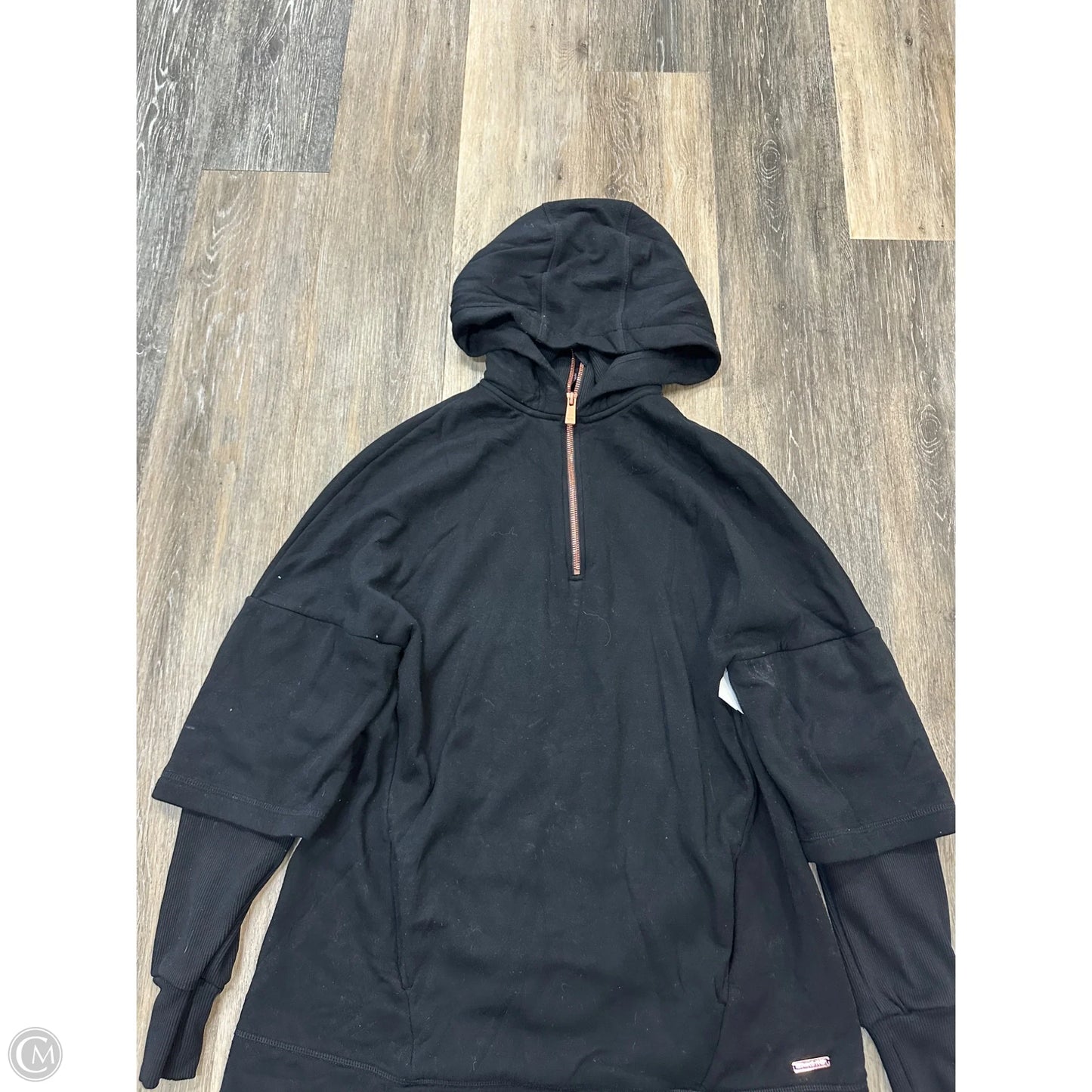 Athletic Sweatshirt Hoodie By Sweaty Betty In Black, Size: Xs