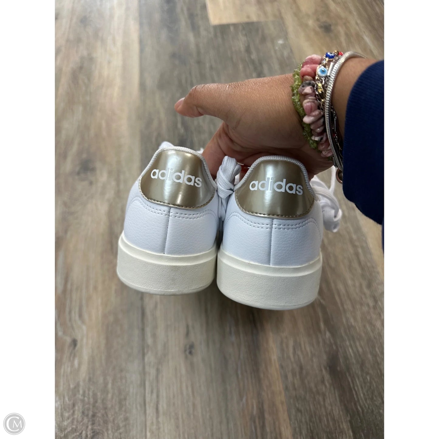 Shoes Sneakers By Adidas In White, Size: 7.5