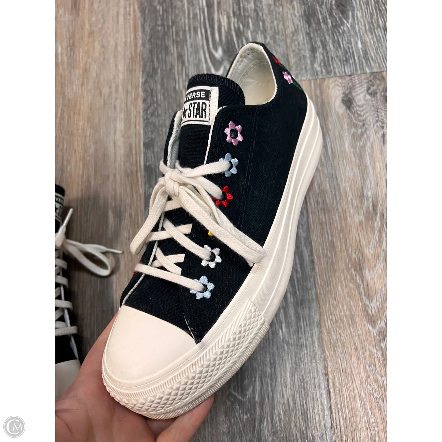 Shoes Sneakers Platform By Converse In Black, Size: 7