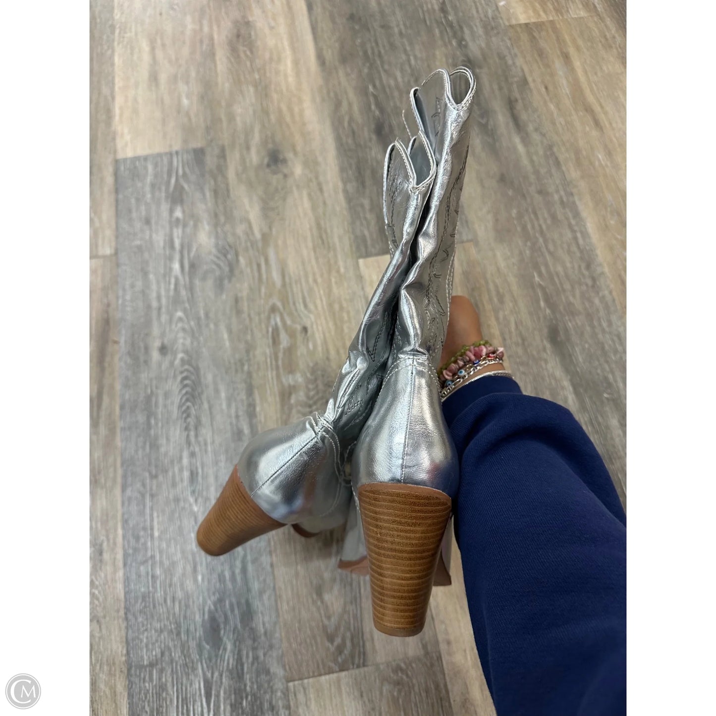 Boots Western By Miranda Lambert In Silver, Size: 9