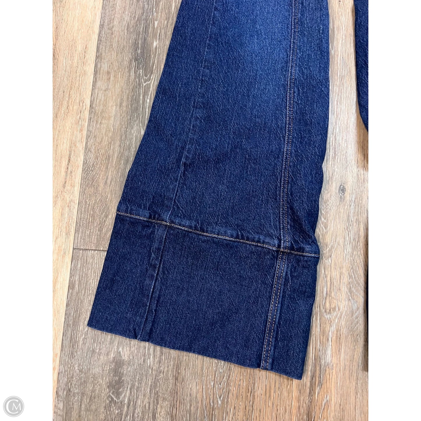 Jeans Wide Leg By We The Free In Blue Denim, Size: 0/24