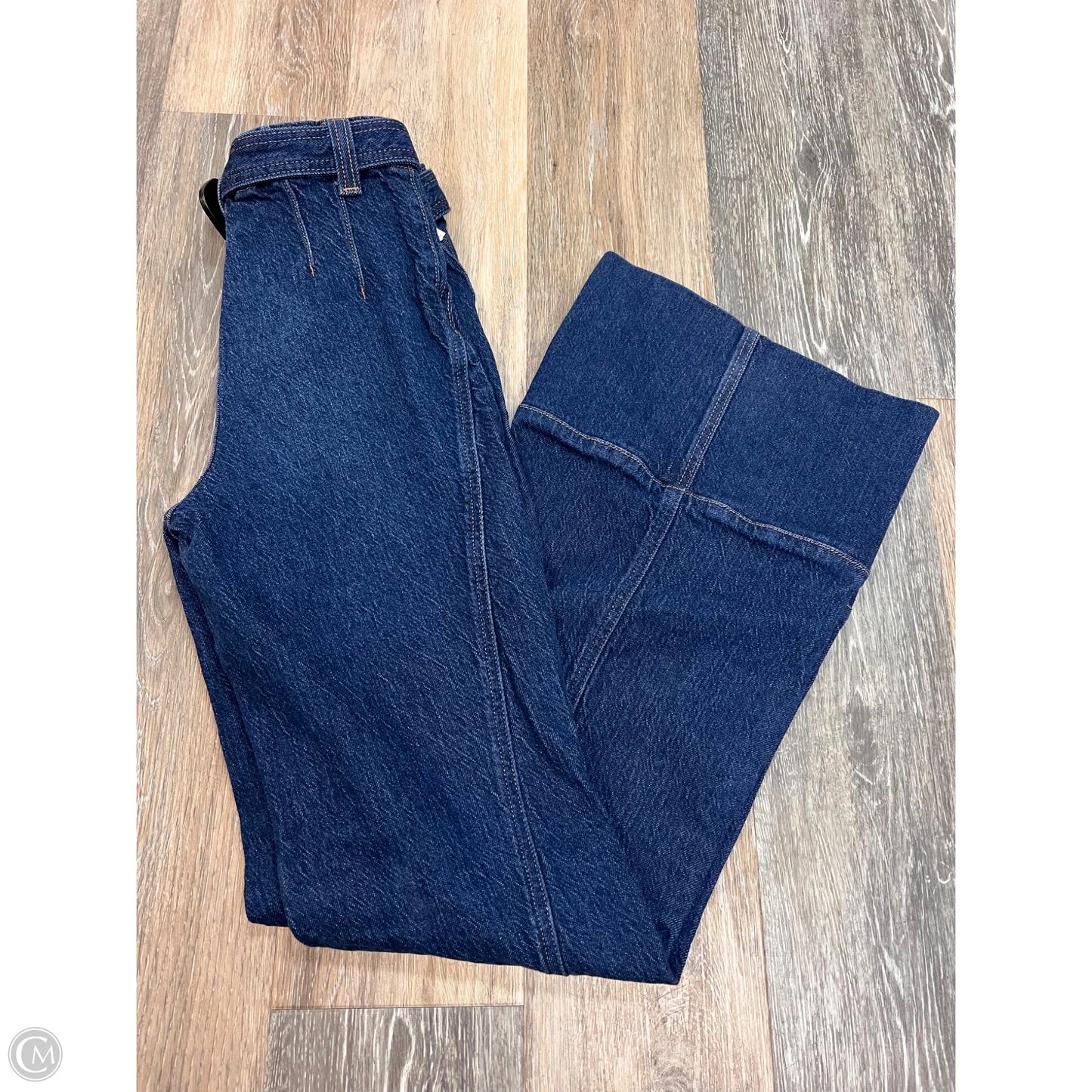 Jeans Wide Leg By We The Free In Blue Denim, Size: 0/24