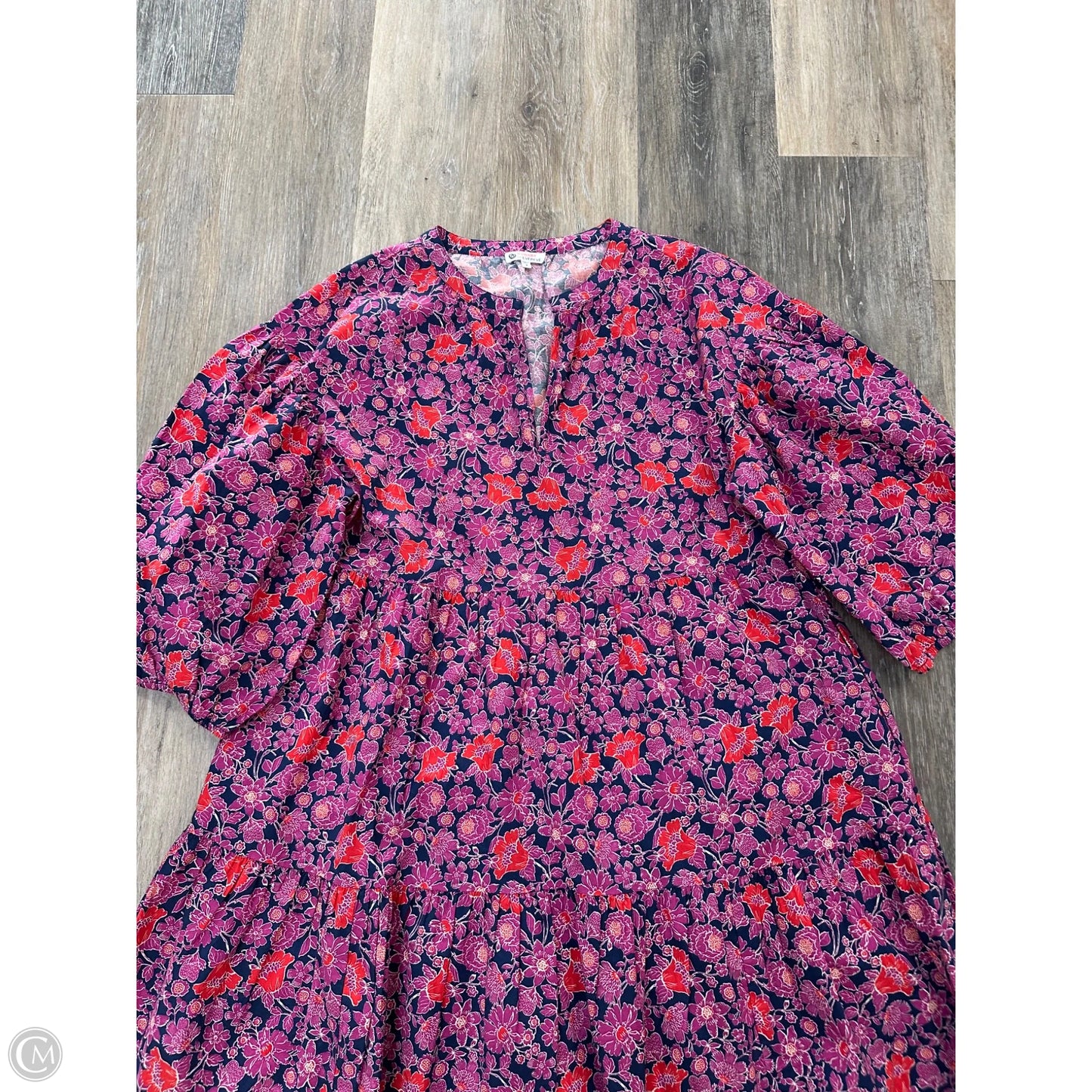 Dress Casual Short By Sundry In Floral Print, Size: M
