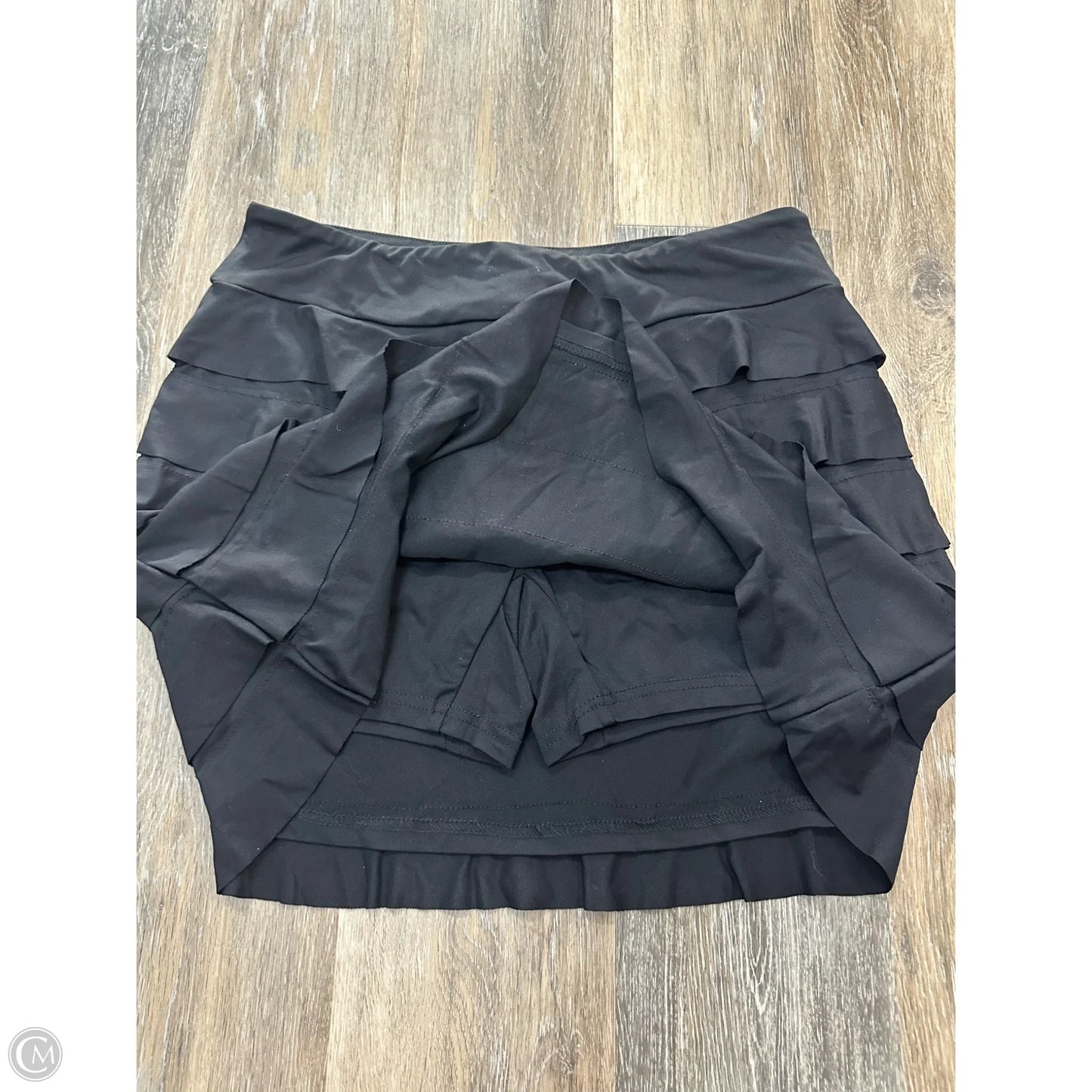 Athletic Skort By Lulu B In Black, Size: M