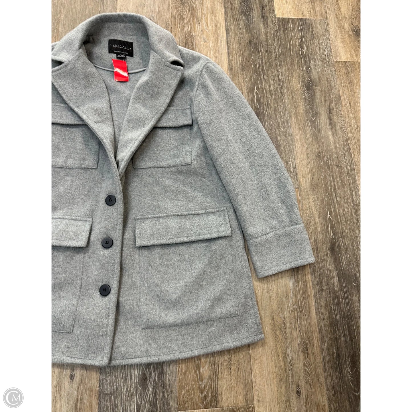 Jacket Shirt By Sanctuary In Grey, Size: M