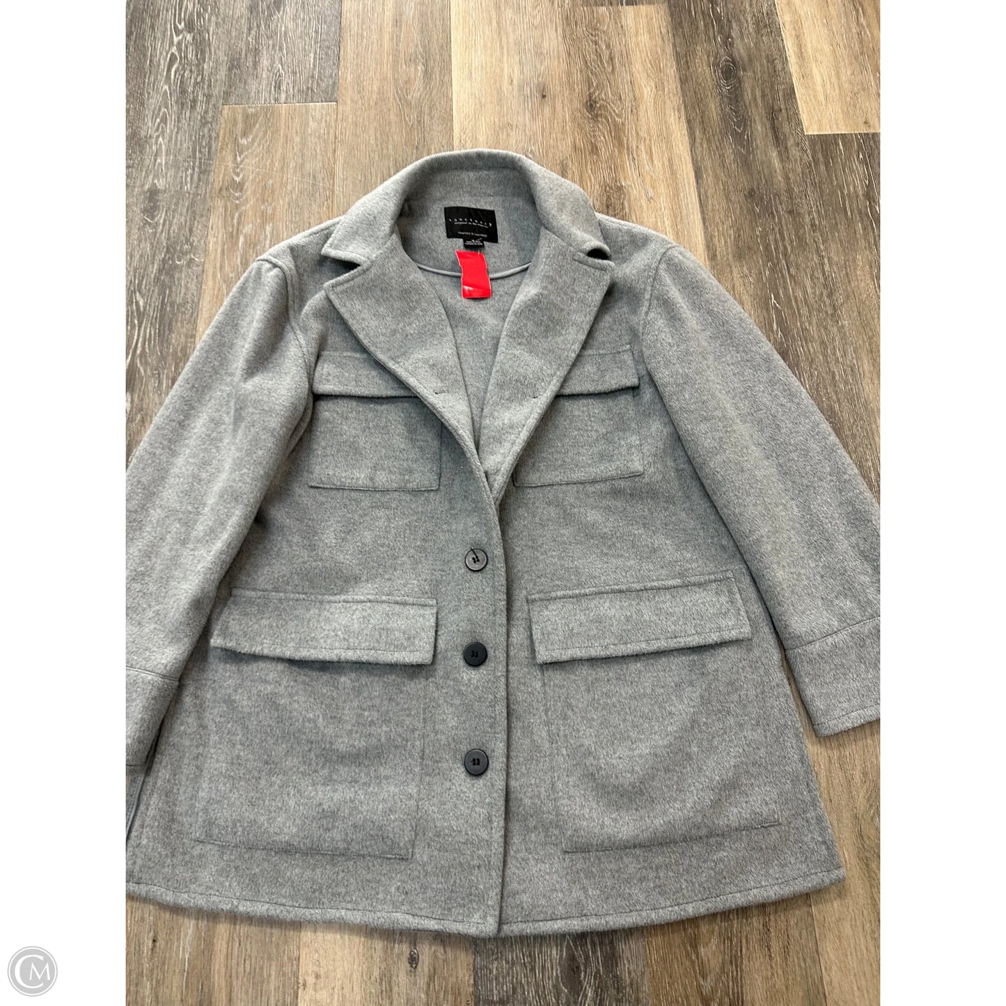 Jacket Shirt By Sanctuary In Grey, Size: M