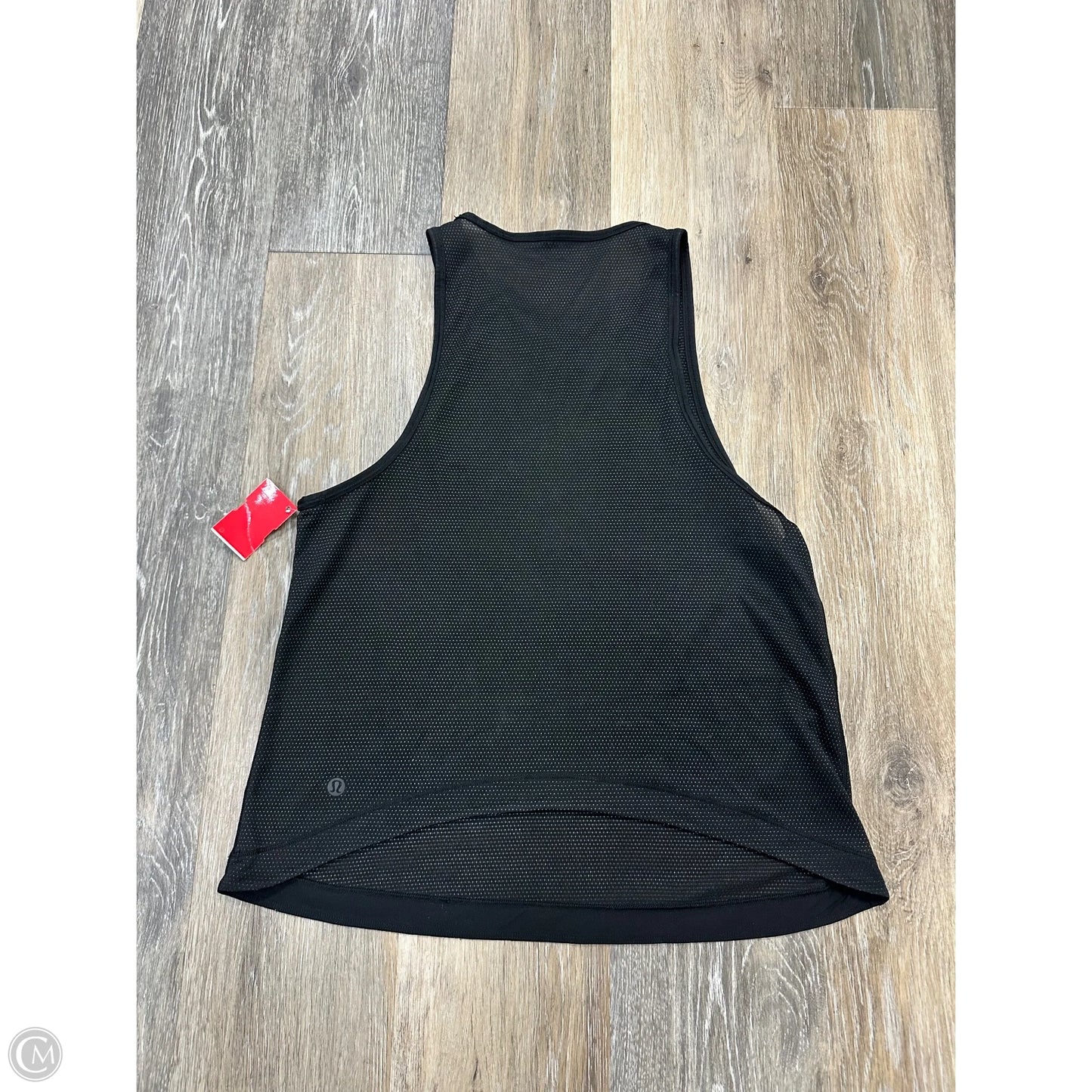 Athletic Tank Top By Lululemon In Black, Size: M
