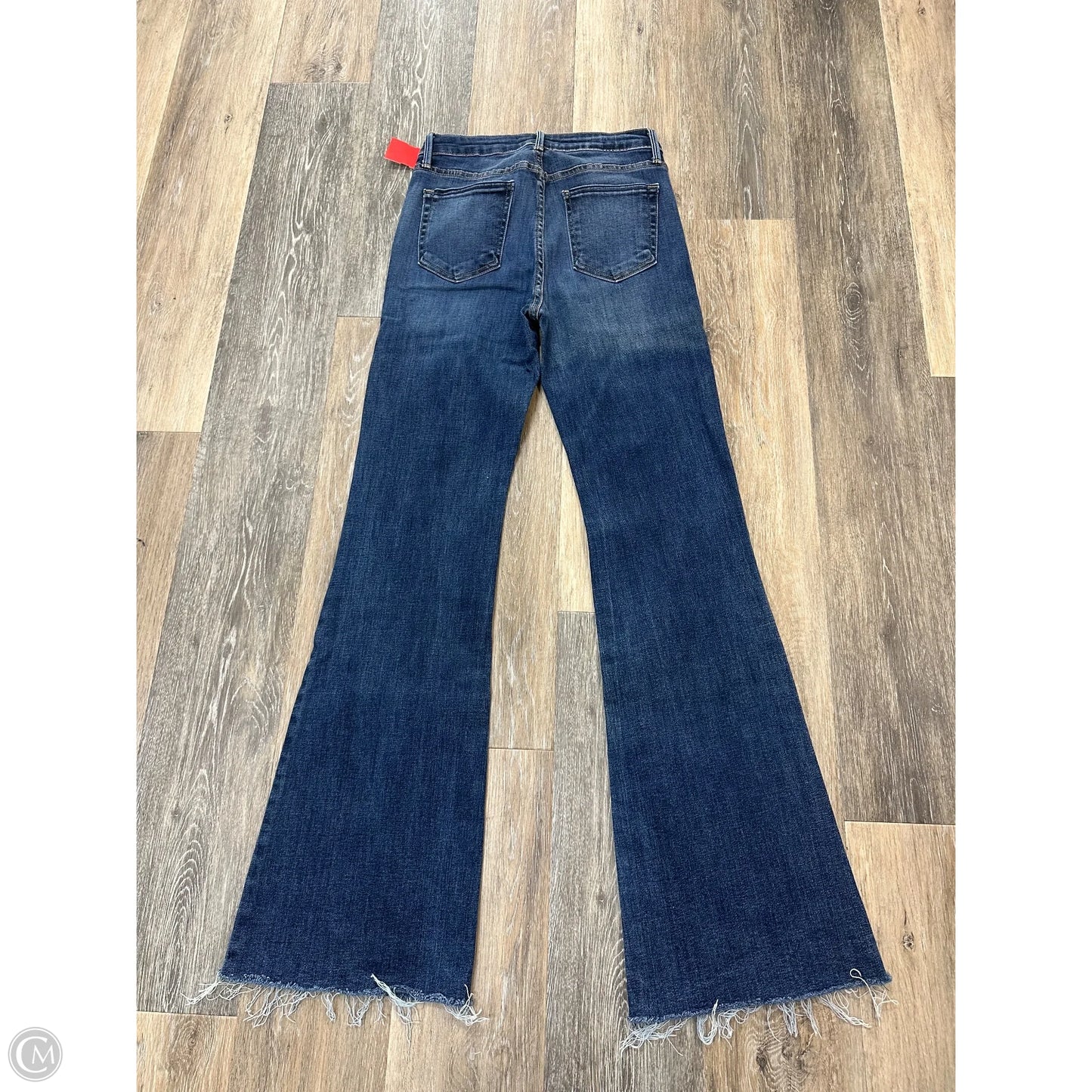 Jeans Straight By Just Black In Blue Denim, Size: 6