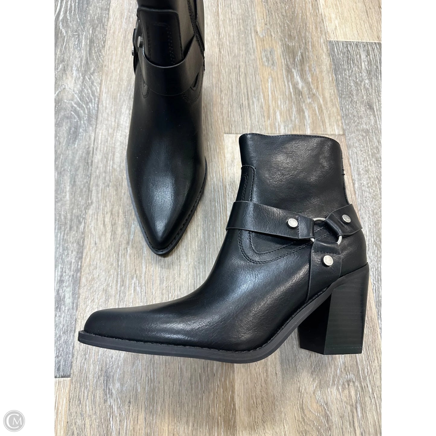Boots Ankle Heels By Oasis Society In Black, Size: 6.5